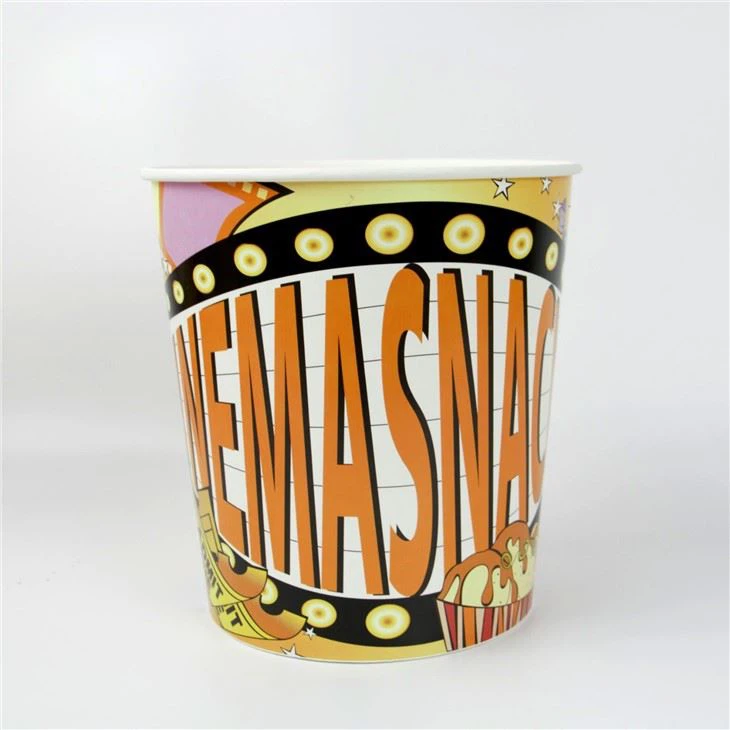150oz Water Based Coating Paper Popcorn Buckets