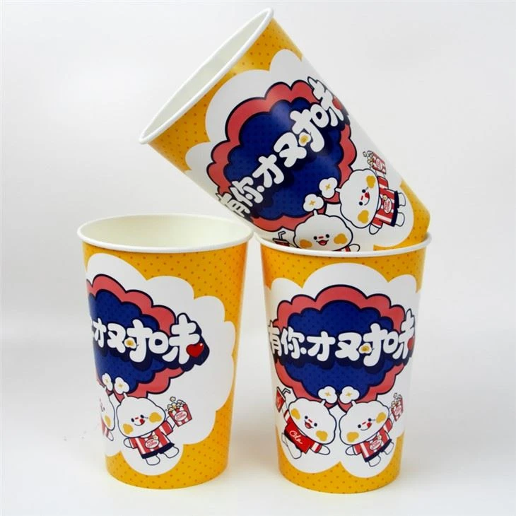 85oz Water Based Coating Paper Popcorn Buckets